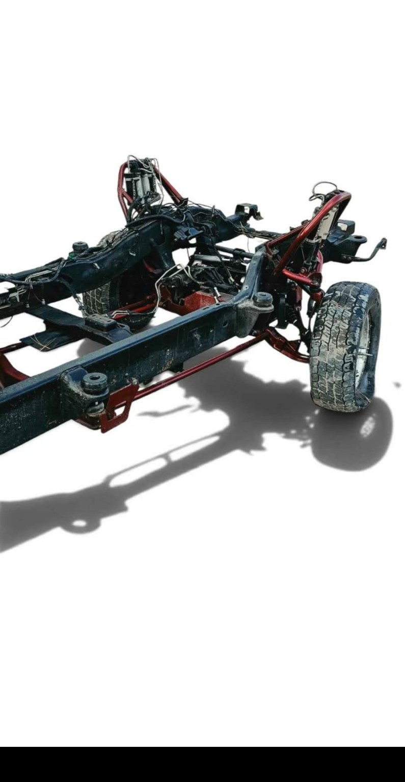 Front suspension and tubular hoops